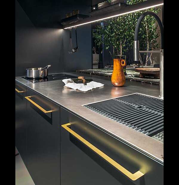 Кухня итальянская современная CESAR CUCINE Unit Pocret NEWS EUROCUCINA Composition Two фабрика CESAR CUCINE из Италии. Фото №6