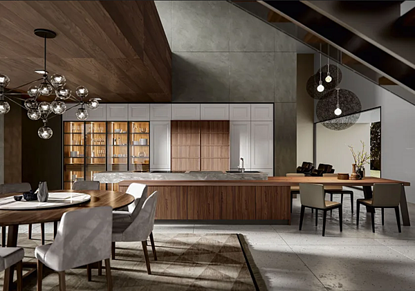 Современная деревянная кухня Old Line коллекции Contemporary 3.0 фабрика Oldline из Италии. Фото №10