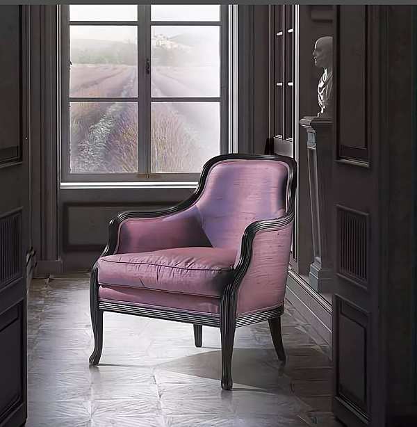 Кресло ANGELO CAPPELLINI MEDITERRANEO 6010/B фабрика ANGELO CAPPELLINI из Италии. Фото №2