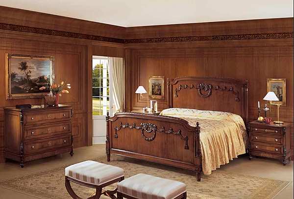 Кровать ANGELO CAPPELLINI BEDROOMS Debussy 11020/P18 фабрика ANGELO CAPPELLINI из Италии. Фото №2