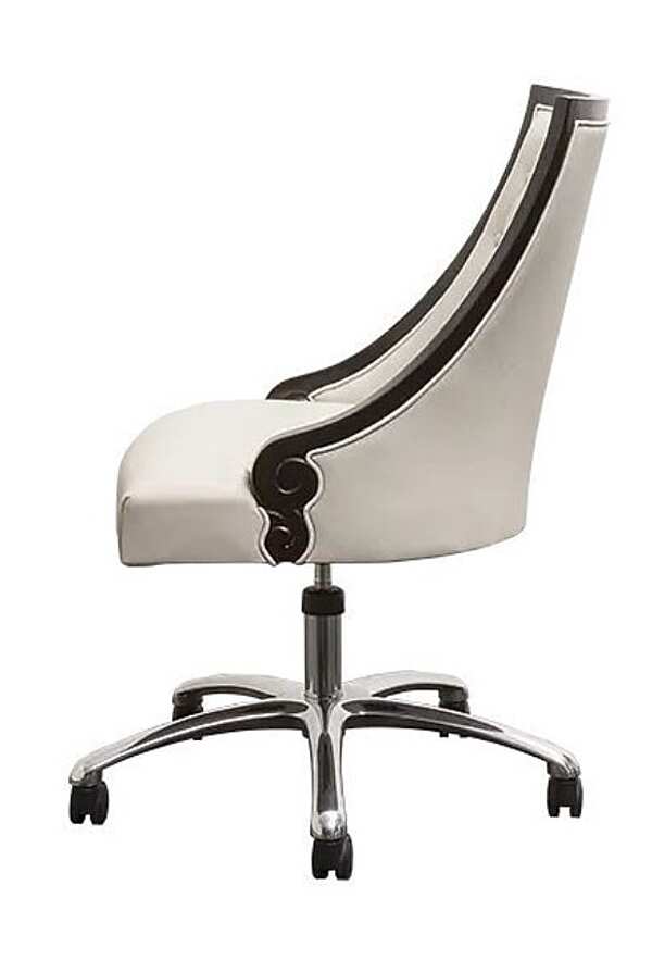 Кресло из массива дерева с мягкой обивкой DECORA ( LCI STILE) MN03C фабрика DECORA ( LCI STILE) из Италии. Фото №3