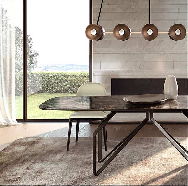 Обеденный стол DARDO  GIORGIO CASA AT107/260 фабрика GIORGIO CASA из Италии. Фото №2