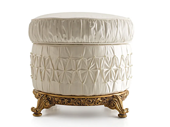 Круглый пуф из ткани A.R.ARREDAMENTI SRL Dolcevita 262 фабрика A.R.ARREDAMENTI SRL из Италии