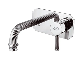 Настенный смеситель для раковины с одним рычагом из стали Gaia Mobili Olympia фабрика GAIA из Италии