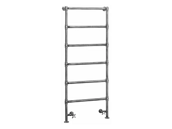 Вертикальный настенный полотенцесушитель из латуни Clifton Gaia Mobili фабрика GAIA из Италии