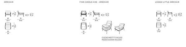 Кресло MINOTTI Fynn фабрика Minotti из Италии. Фото №34