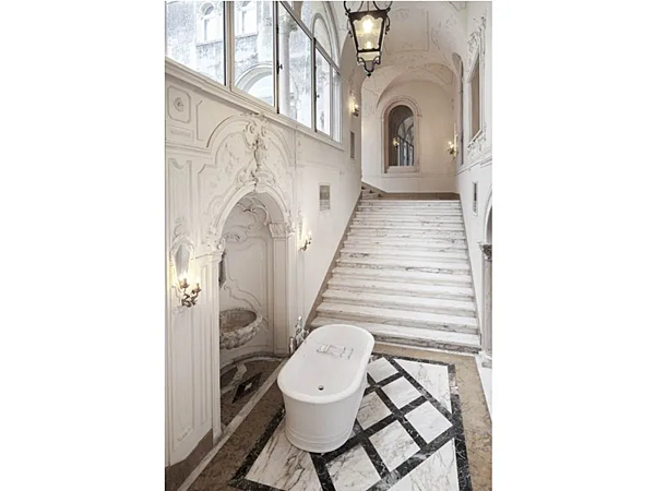 Свободностоящая овальная ванна из акрила Gentry Home Manhattan фабрика Gentry Home из Италии. Фото №5