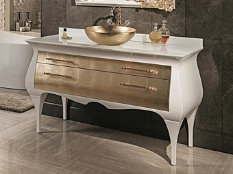 Напольный деревянный туалетный столик с ящиками Rialto Gaia Mobili фабрика GAIA из Италии