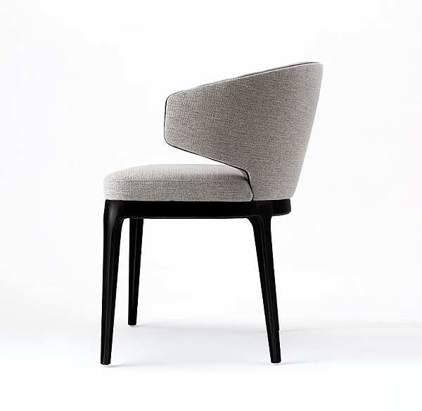 Кресло из массива дерева с мягкой обивкой DECORA ( LCI STILE) MN32L фабрика DECORA ( LCI STILE) из Италии. Фото №2