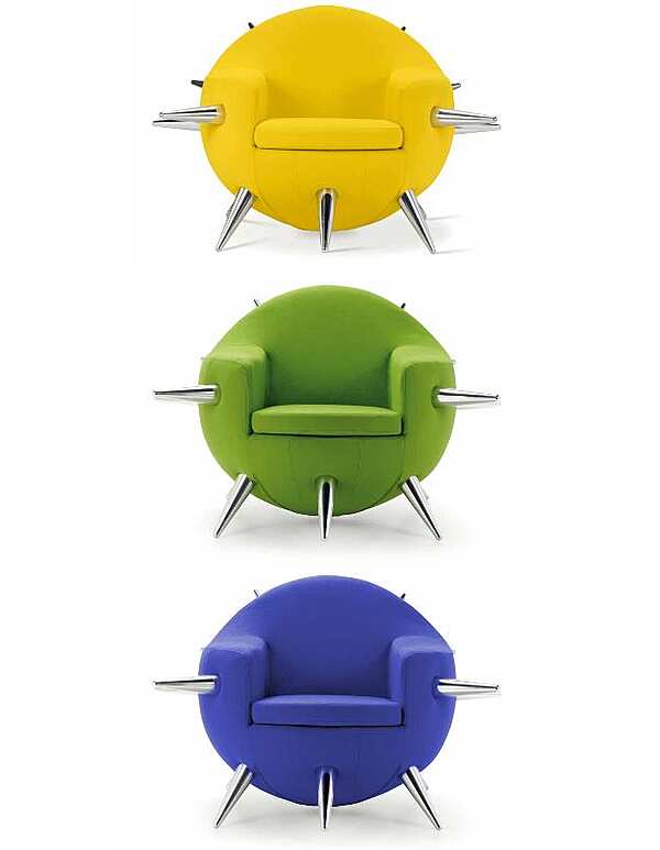 Кресло DOMINGO SALOTTI Bomb фабрика ADRENALINA из Италии. Фото №4