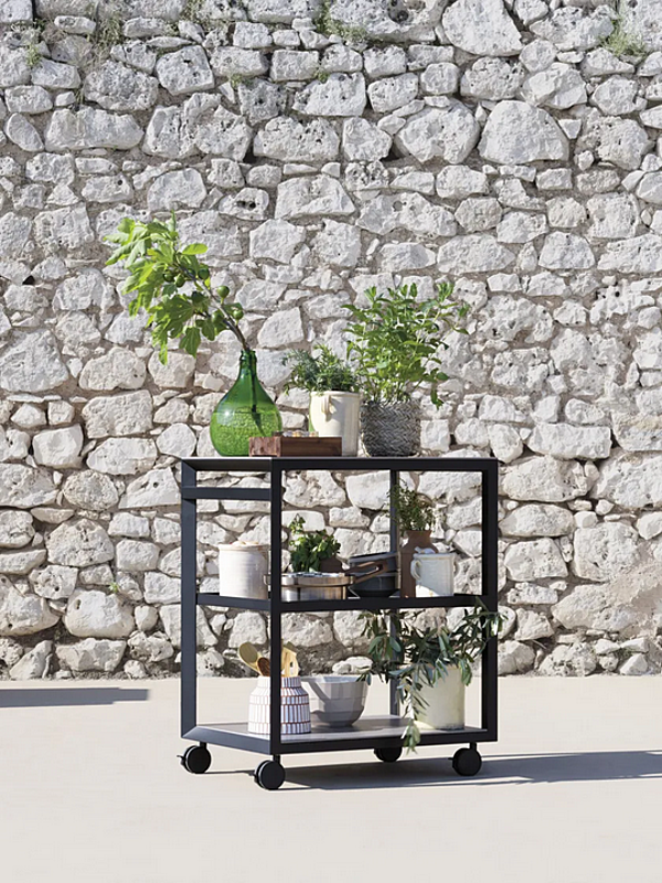 Алюминиевый садовый тележка для уличной кухни VARASCHIN 25230 фабрика VARASCHIN из Италии. Фото №5