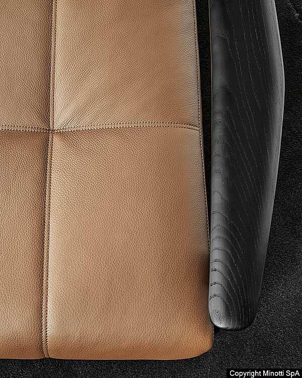 Кресло MINOTTI Fynn фабрика Minotti из Италии. Фото №20
