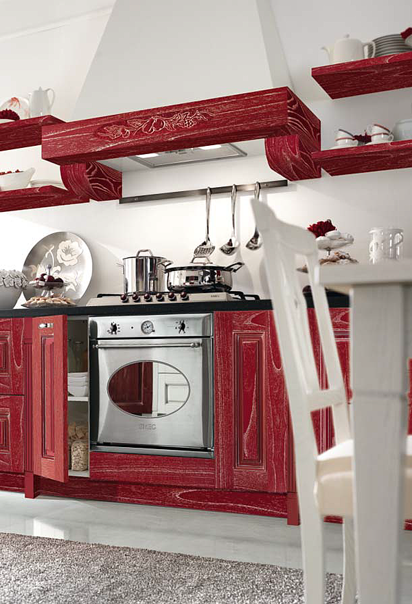 Элитная классическая кухня HOME CUCINE CONTEA фабрика HOME CUCINE из Италии. Фото №6