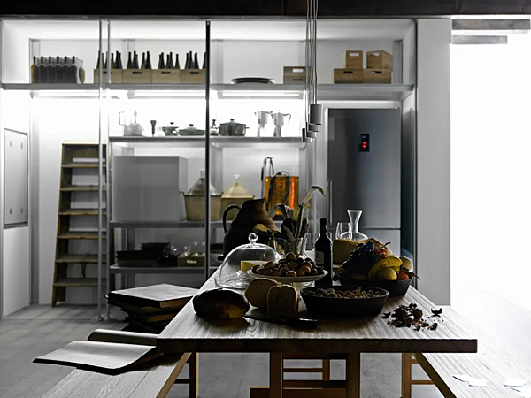 Кухня с фасадами из ели VALCUCINE  Artematica Tactil фабрика VALCUCINE из Италии. Фото №15