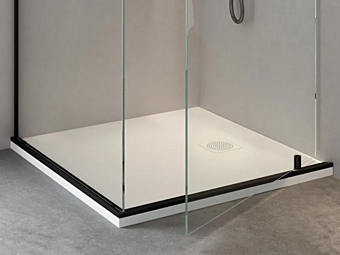 Душевой поддон из материала Ceramilux AGAPE PDX фабрика Agape из Италии
