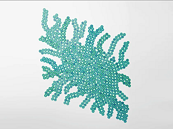 Фетровый гобелен PAOLA LENTI Metamorfosi Morpho M307A