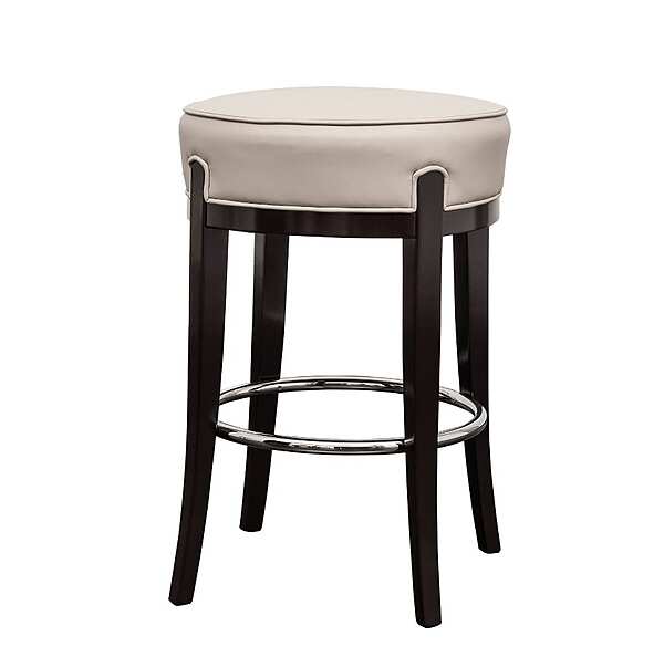 Барный стул из массива дерева с мягкой обивкой DECORA ( LCI STILE) N098L фабрика DECORA ( LCI STILE) из Италии. Фото №1