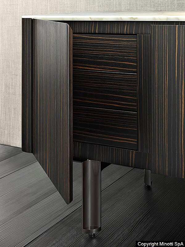 Тумба MINOTTI Lou "Sideboard" Christophe Delcourt фабрика Minotti из Италии. Фото №13