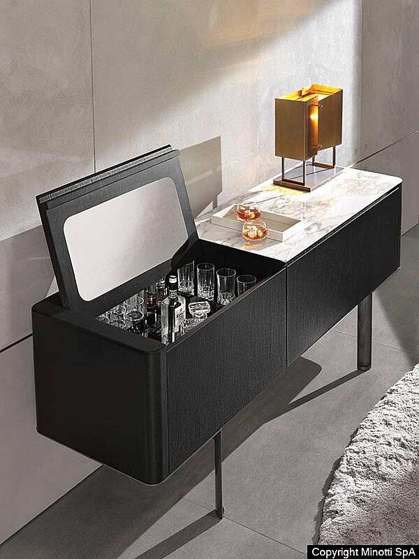 Тумба MINOTTI Lou "Sideboard" Christophe Delcourt фабрика Minotti из Италии. Фото №18