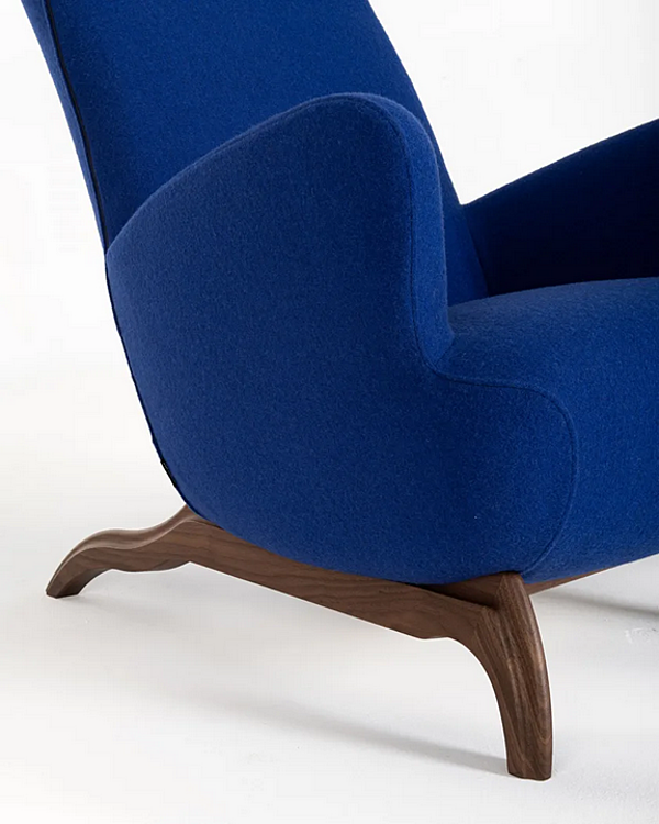 Кресло с обивкой из ткани или кожи ZANOTTA Ardea CM 882 фабрика ZANOTTA из Италии. Фото №2