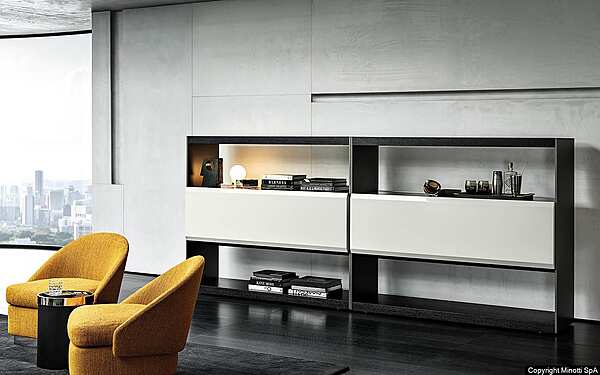 Стеллаж MINOTTI Carson Dine фабрика Minotti из Италии. Фото №5