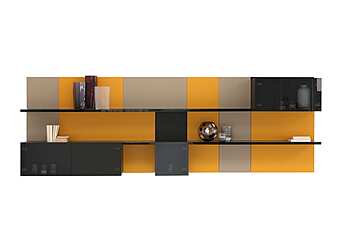 Стенка IL LOFT Mobili - Wooden Furnitures PIE13 Стенка IL LOFT Mobili - Wooden Furnitures PIE13 фабрика IL LOFT из Италии