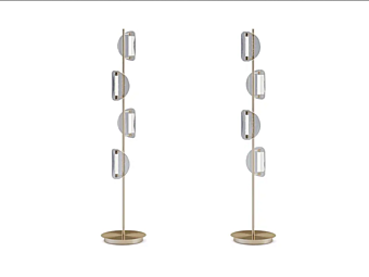 Напольная лампа из стекла с LED подсветкой PAOLO CASTELLI Manta ILL.MANT.100 фабрика Paolo Castelli из Италии