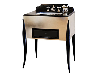 Одноместный деревянный туалетный столик Gentry Home Benjamin