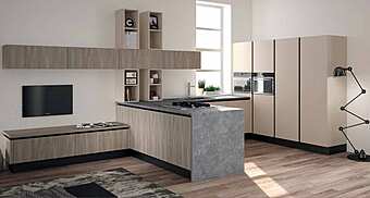 Кухня RECORD CUCINE Fly comp.2 Кухня RECORD CUCINE Fly comp.2 фабрика RECORD CUCINE из Италии