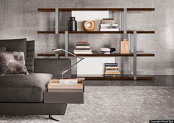 Стеллаж MINOTTI Dalton фабрика Minotti из Италии. Фото №5