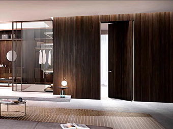 Дверь встраиваемая в панель из материала BARAUSSE I30 Boiserie