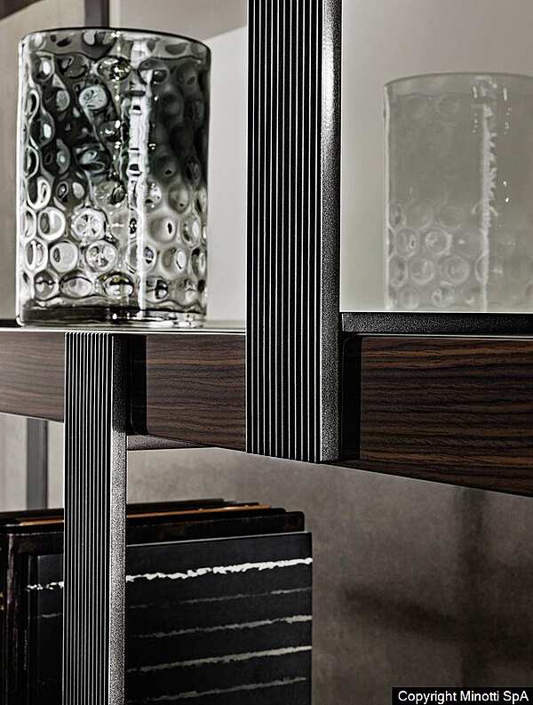 Стеллаж MINOTTI Dalton фабрика Minotti из Италии. Фото №4