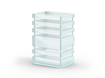 Прямоугольная стеклянная ваза CASSINA Skyscraper фабрика CASSINA из Италии