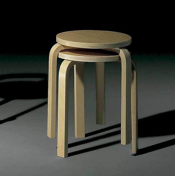 Табурет штабелированный из массива дерева ALIVAR Aalto A 536 фабрика ALIVAR из Италии. Фото №3