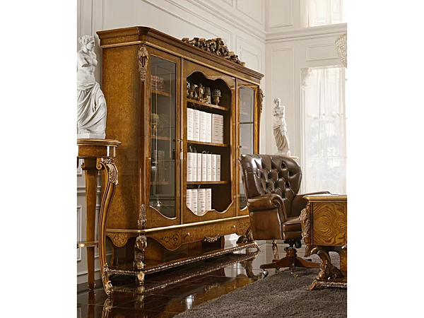 Книжный шкаф из дерева A.R.ARREDAMENTI SRL Dolcevita 207 фабрика A.R.ARREDAMENTI SRL из Италии. Фото №2