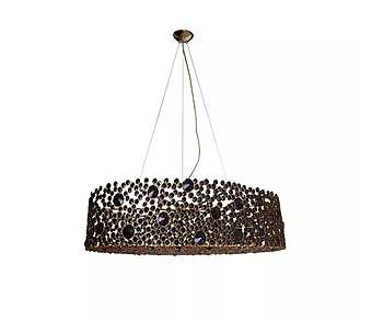 Люстра Eternity Oval Black Glass KOKET KKGP155 KKGP251 KKGP153