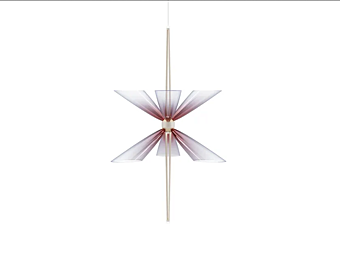 Подвесная лампа из муранского стекла с LED подсветкой PAOLO CASTELLI Stellantis ILL.STEL.200