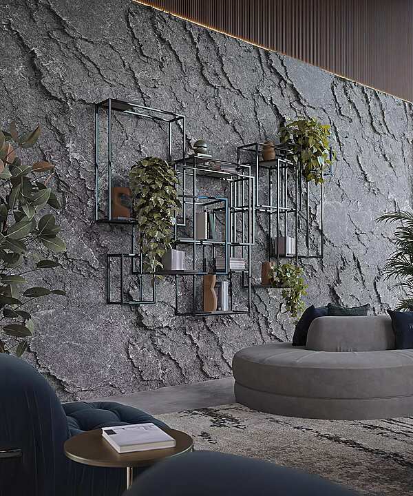 Книжный шкаф Gianfranco Ferre MATRIX фабрика Gianfranco Ferré Home из Италии. Фото №4