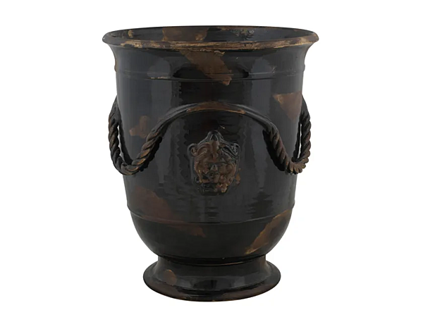 Керамический горшок для растений Arcaica L_Antica Deruta AC/1145/C/45/B, AC/1145/C/45/G, AC/1145/C/45/W, AC/1145/C/45/Y фабрика L'Antica Deruta из Италии. Фото №1