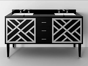 Двухместная база под раковину с ящиками Cora 3S Park Avenue PKRCORA3SCES фабрика Park Avenue из Италии