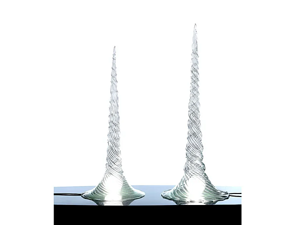 Настольная лампа из стекла ERBA ITALIA Alba фабрика ERBA ITALIA из Италии. Фото №1