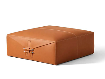 Обитанный пуф Somewhere из ткани CASSINA El S