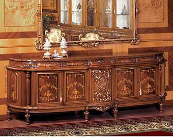 Сторонний шкаф из массива дерева с дверями FRATELLI RADICE 290