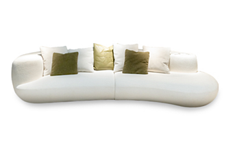 Кушетка со столиком RUGIANO Rafael CH RA/T фабрика RUGIANO из Италии