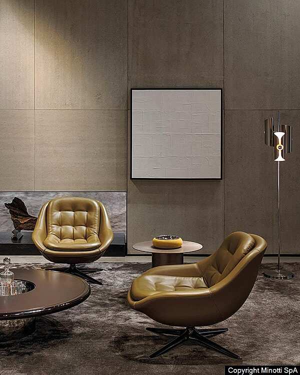 Кресло MINOTTI Kendall фабрика Minotti из Италии. Фото №5