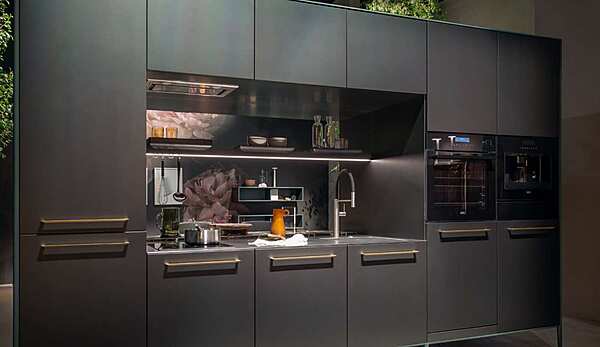 Кухня итальянская современная CESAR CUCINE Unit Pocret NEWS EUROCUCINA Composition Two фабрика CESAR CUCINE из Италии. Фото №4