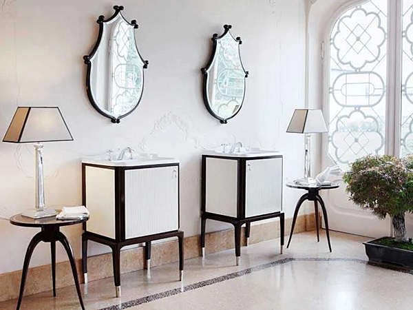 Одностворчатая тумба для ванной из дерева Grace Gentry Home фабрика Gentry Home из Италии. Фото №3