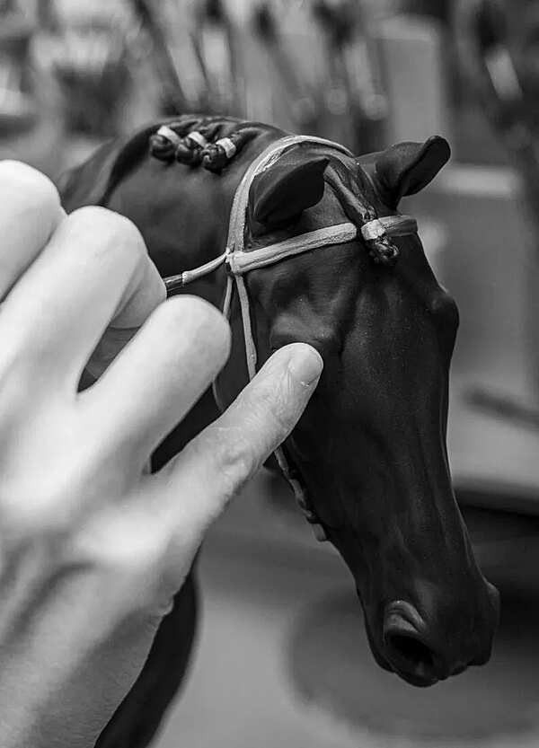 English Purebred Horse Sculpture фабрика LLADRO из Италии. Фото №6