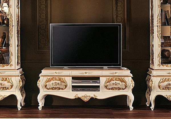 Тумба под TV MODENESE GASTONE 11105B фабрика MODENESE GASTONE из Италии. Фото №1