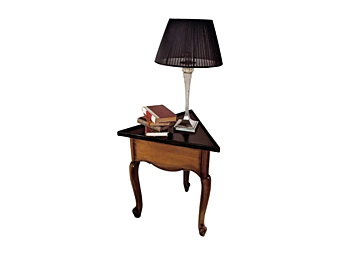 Треугольный деревянный боковой кофейный столик Interiors Italia PR607